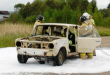 Кого спасали на полигоне Боровичского автодорожного колледжа