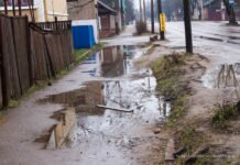 А были ли тротуары?